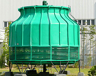 圆形逆流式冷却塔